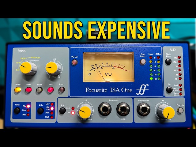 Focusrite ISA One - Sounds More Expensive Than It Is (Sound Test