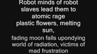 Black Sabbath-Electric Funeral Lyrics chords