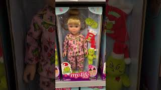 My Life As Poseable Grinch Sleepover #mylifeas #dolls #grinch