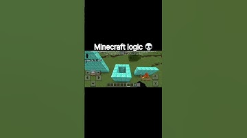Minecraft logic 💀 #minecraft #shorts #trending #viral #ytshorts #like #subscribe #gaming