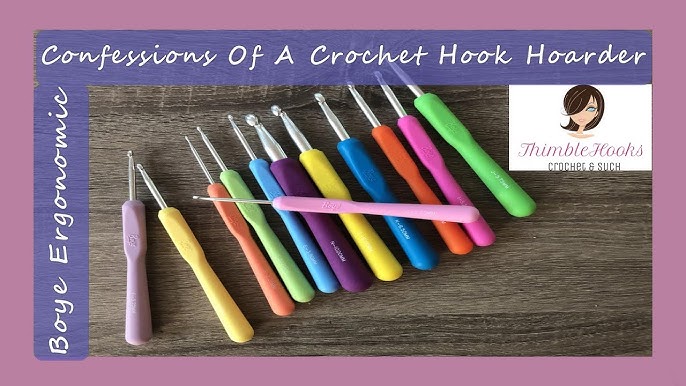 Boye Ergonomic Aluminum Crochet Hook Handle