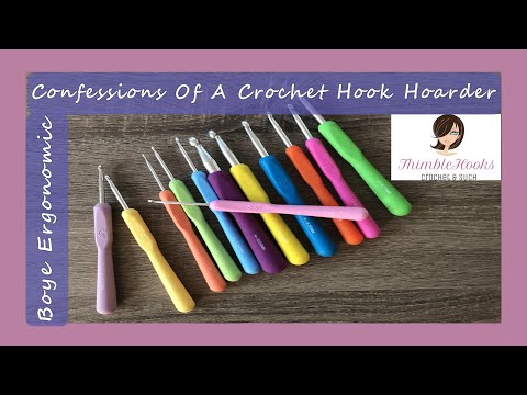 Boye Ergonomic Crochet Hookset Review / Confessions COACHH