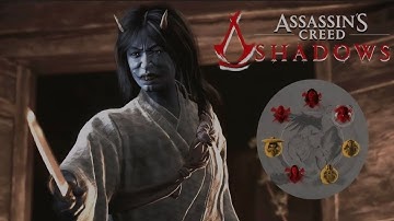 Assassins Creed Shadows: The Yokai-Ao Andon Boss Fight (4k 60fps)