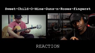 Alip Ba Ta -  Guns&#39;&amp; Rose&#39;s-Sweet Child of Mine -Fingerstyle-Reaction!