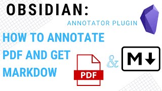Annotate PDFs in Obsidian  Annotator Plugin