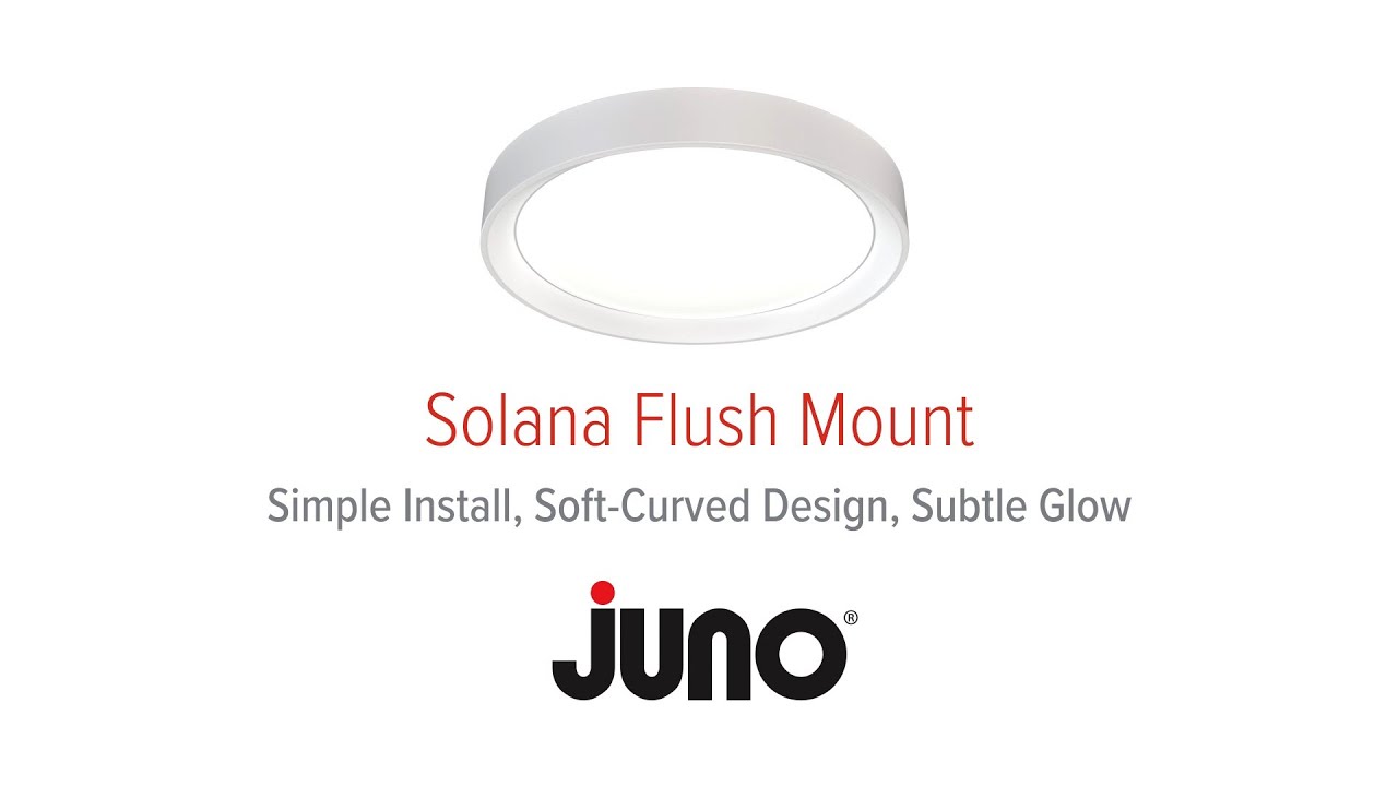 Solana Switchable Flush Mount - Decorative Indoor Flush Mount with Unique  Uplight, FMDR