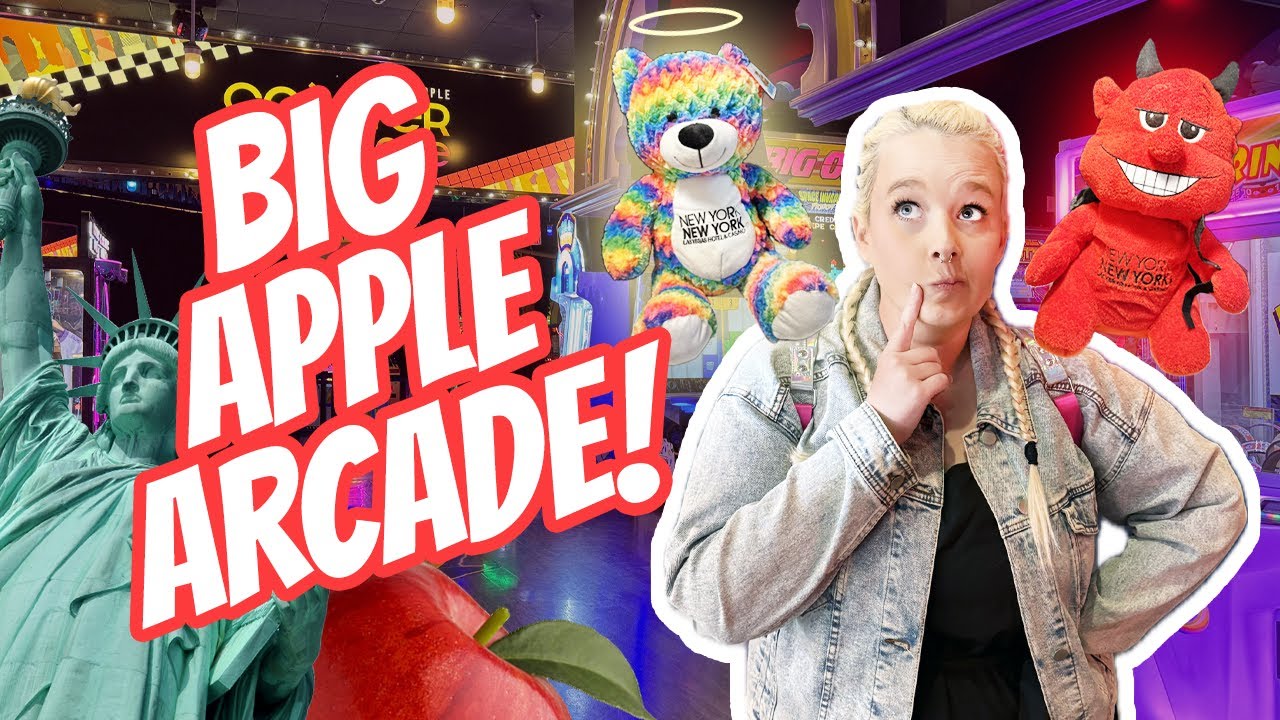 Big wins at the big apple arcade in las vegas youtube
