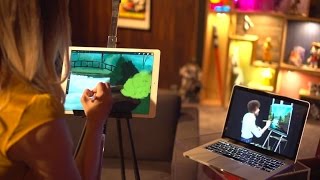 Making a masterpiece with Bob Ross and the iPad Pro Pencil