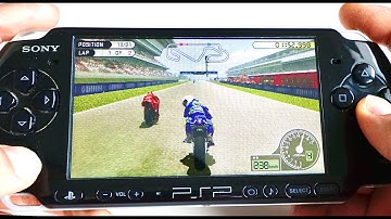 MotoGP Gameplay on PSP
