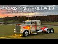 Classy Peterbilt 389 ready to hit the road
