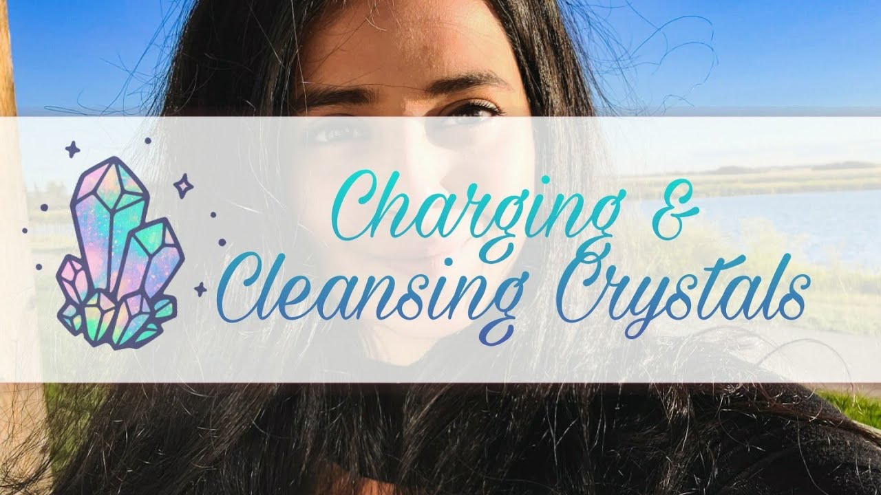 How To Cleanse & Charge Your Crystals - YouTube