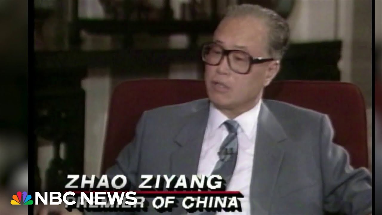 NBC News Archives: Chinese Premier Zhao Ziyang speaks with Meet the Press in 1987 NBC News Archives: Chinese Premier Zhao Ziyang speaks with Meet the Press in 1987