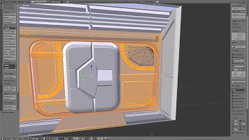 Modular Sci-Fi Set Wip 292 Blender 2.76