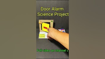 Door open detector alarm working model  #diy #shortvideo #shorts #shortsfeed #