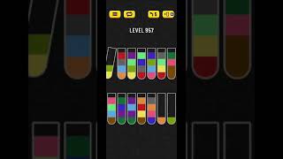 Water sort puzzle level 957