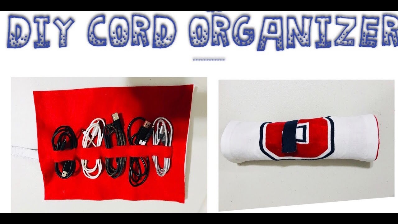 EASY DIY Cord Organizer | - YouTube