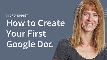How to Create Your First Google Doc