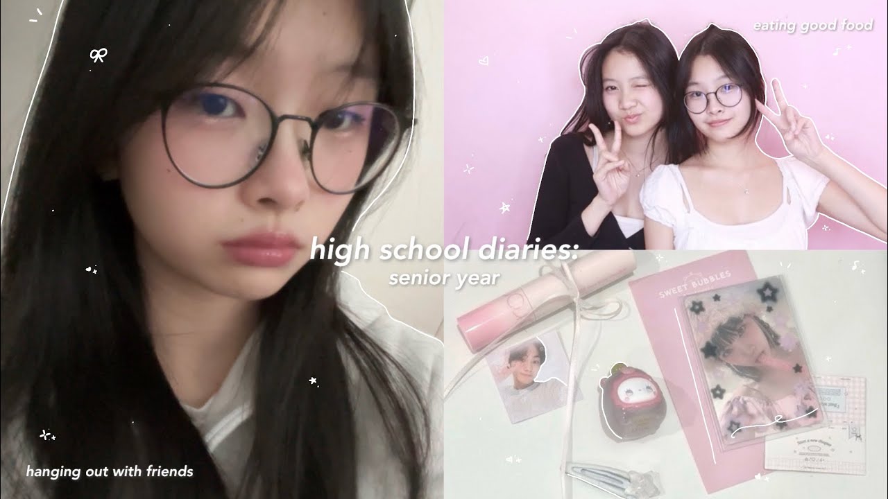 high school diaries 🍰: senior year, thanksgiving break, black friday haul, food, friends