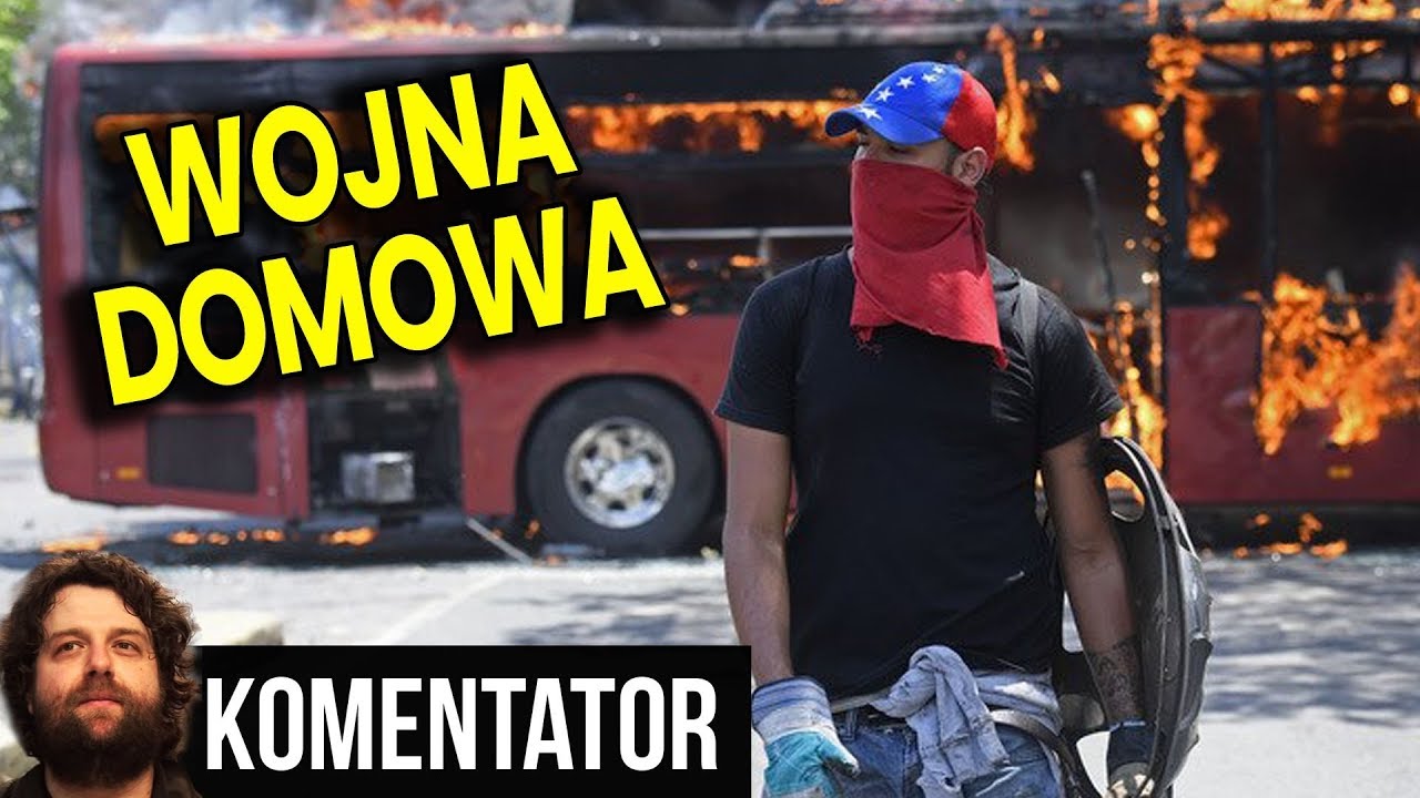Wojna Domowa w Wenezueli czy Na Razie Tylko PUCZ? - Co zrobi Armia USA? Analiza Komentator Pieniądze wojna stuletnia