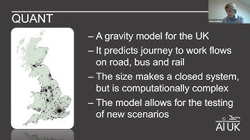 QUANT spatial interaction model
