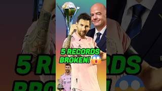 Top 5 Records Messi Smashed at Inter Miami—Unbelievable! ⚽🔥🎯