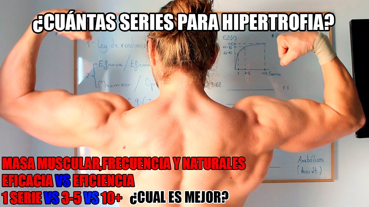 Cuantas series y repeticiones para ganar musculo