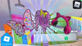 [Free Accessory 2023] How to get Fairy Hair, Fairy Wings and Pink Cat Ear Headphones in Roblox! FREE