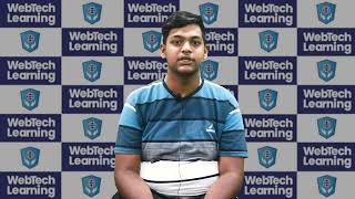 Website Designing Course in Chandigarh | Student Review | Ayush | Webtech Learning