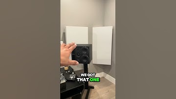 @soundbysteven Recording Studio Install Progress with  our 4” White Bass Traps, Gobos, & A Cloud!