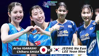 Arisa Igarashichiharu Shida Jpn Vs Jeong Na Eunlee Yeon Woo Kor Petronas Malaysia Open 2026