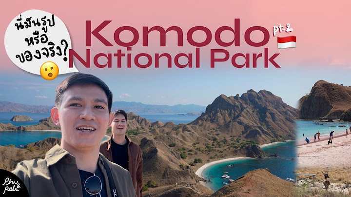 เกาะโคโมโด 2024 |  ⛰️ Padar island 🐚 Pink Beach ของจริงจะสวยแบบในรูปมั้ย