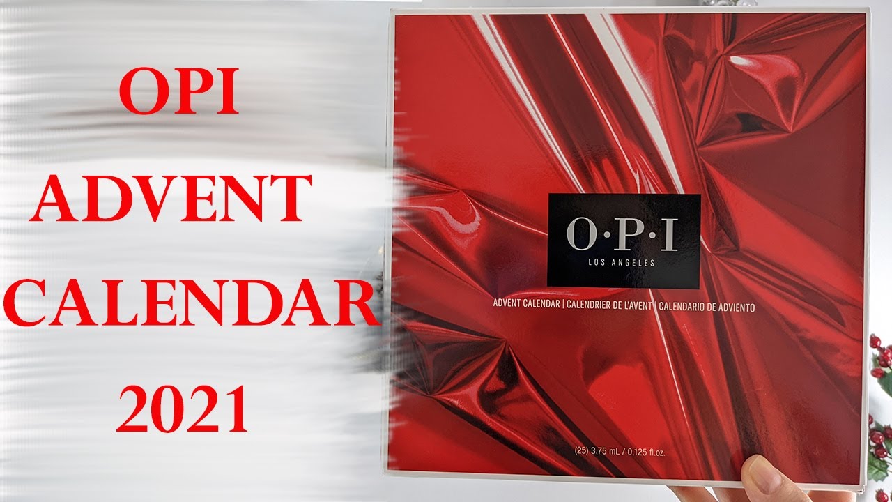 OPI ADVENT CALENDAR 2021 Unboxing Swatches On The Natural Nails opi-advent-calendar-2021-unboxing-swatches-on-the-natural-nails