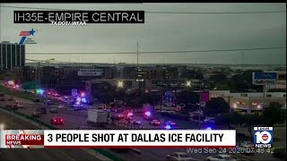 3 shot at Dallas ICE facility