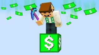 Minecraft, But There&#39;s One Millionaire Block...