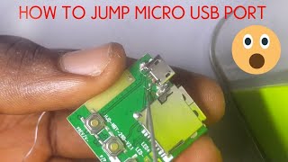 How to easily fixed micro usb port at home Profile