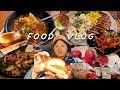 Food vlog // Sous vide Steak + Homemade Mashed Potatoes+Taffy Apple + Whiskey lemonade+Korean gukbap