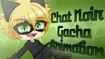 [MIRACULOUS LADYBUG] Cat Noir Transformation | Gacha Club | Full body Tweening