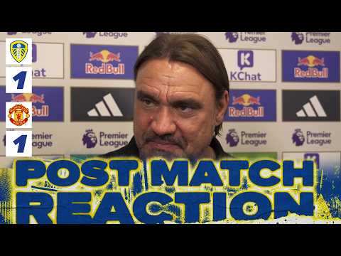 “We deserved to win this game” | Daniel Farke reaction | Leeds United 1-1 Manchester United