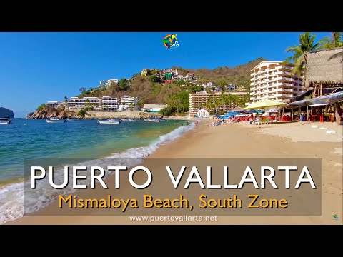 Stunning Mismaloya Beach, 20 minutes south of Puerto Vallarta, Mexico