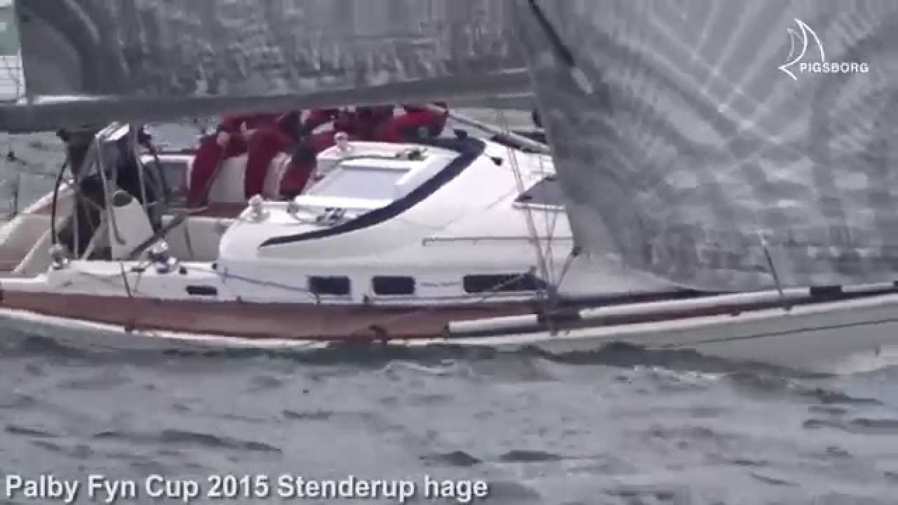 Palby Fyn Cup 2015 kapsejlads fra Bogense Fyn Rundt set i Lillebælt