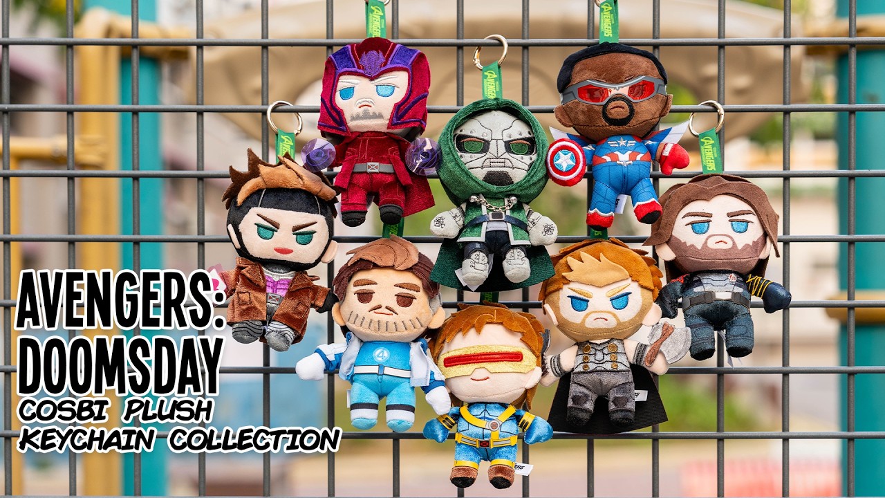 Unboxing Marvel Avengers: Doomsday Cosbi Plush Keychain
