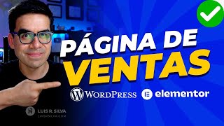 Cómo crear una página web para vender  Página de Ventas para Embudo (Funnel)  ✅