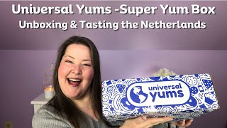 Universal Yums  Super Yum Box  Unboxing  New to the Channel!