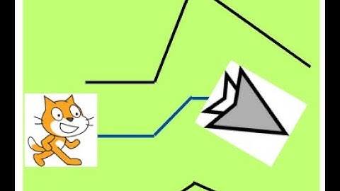 How To Make A Geometry Dash Wave Game On Scratch!