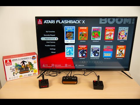 Video: Konsol Atari Flashback 3: 60 Game, 50