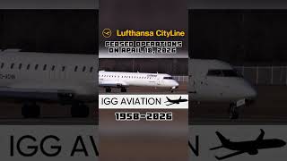 Lufthansa CityLine ceased operations 💔 | #lufthansacityline #aviation 