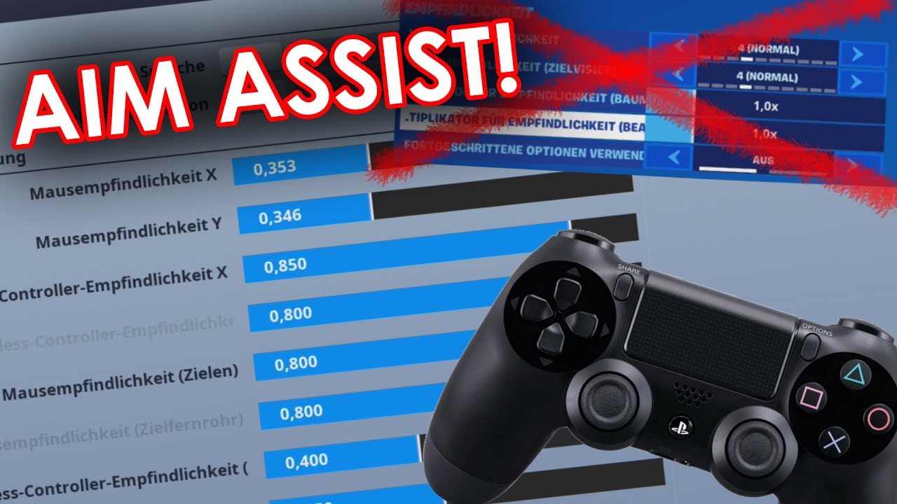AIM ASSIST WIEDER AKTIVIEREN ! Alte Einstellungen? fortnite aimassist