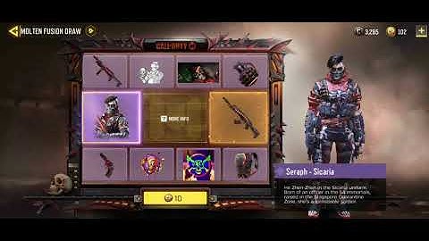 Only one spin lucky draw CODM get an epic Char, INSANE LUCK !!!!!