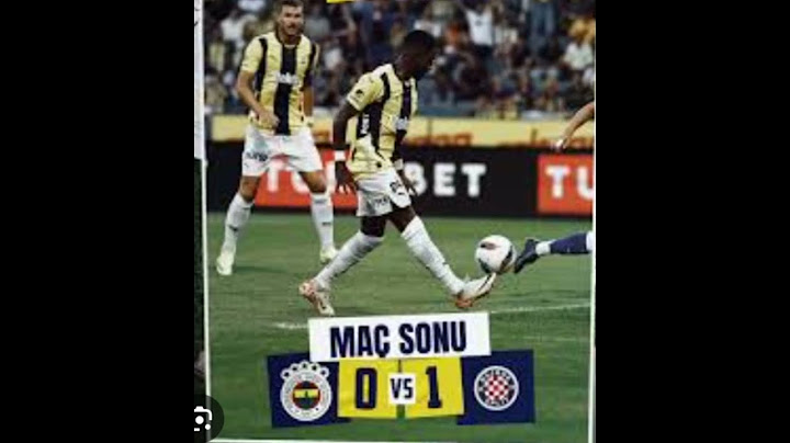 Fenerbahçe 0-1 Hajduk Split Hazırlık Maçı