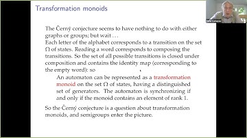 Peter Cameron: Synchronization from Automata to Weakly Perfect Graphs